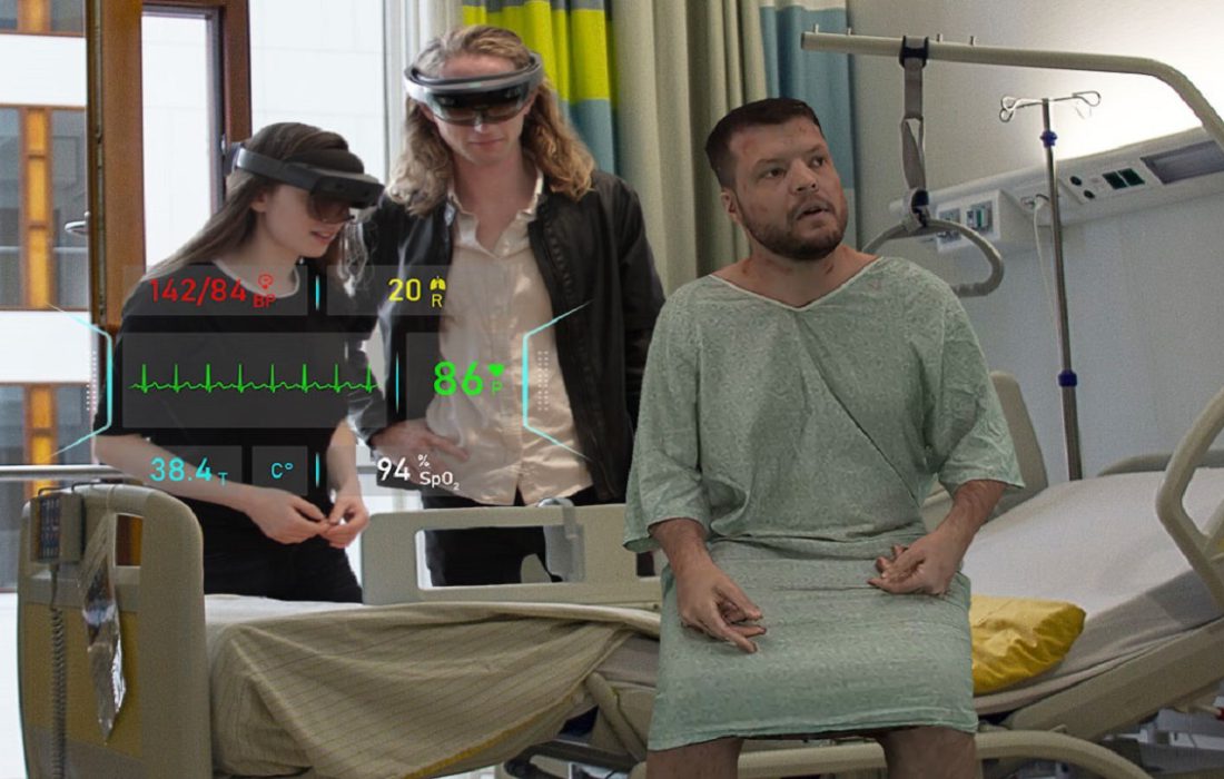 استفاده از هدست واقعیت مجازی برای درمان بیماران